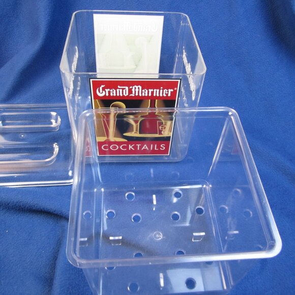 Grand Marnier Promo Clear Acrylic Plastic Ice Bucket - Used - Picture 6 of 13